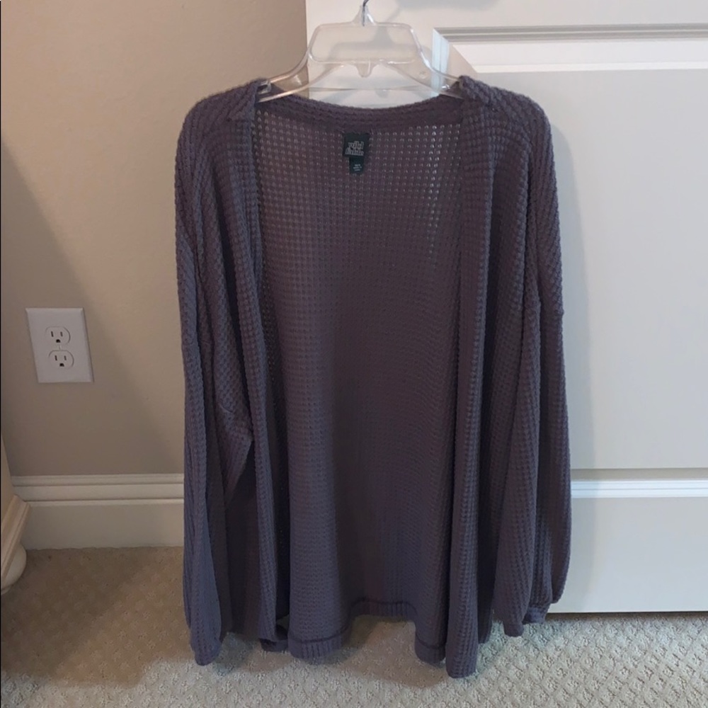 Gray Cardigan